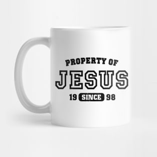 Property of Jesus since 1998 Mug